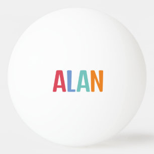Bolinha De Ping Pong Alan