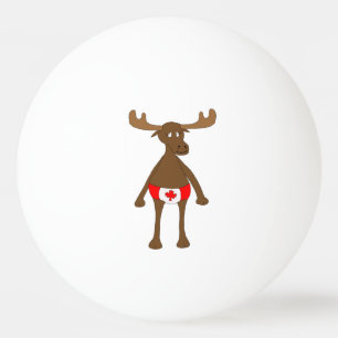 Bolinha De Ping Pong Alces canadenses