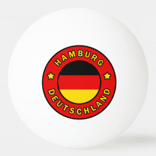 Bolinha De Ping Pong Alemanha de Hamburgo