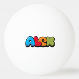 Bolinha De Ping Pong Alex