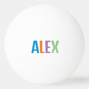 Bolinha De Ping Pong Alex