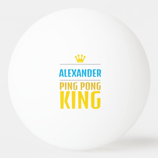 Bolinha De Ping Pong Alexander (Frente)