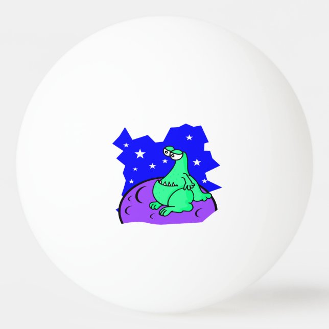 Bolinha De Ping Pong Alien (Frente)