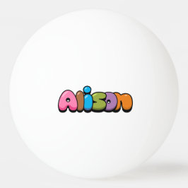 Bolinha De Ping Pong Alison
