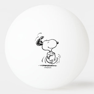 Bolinha De Ping Pong Amendoins   Dança Feliz Snoopy