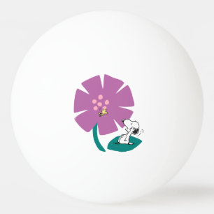 Bolinha De Ping Pong Amendoins Ilustração da Natureza: Flor Roxo