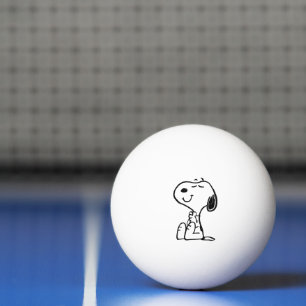 Bolinha De Ping Pong Amendoins Snoopy Hearts