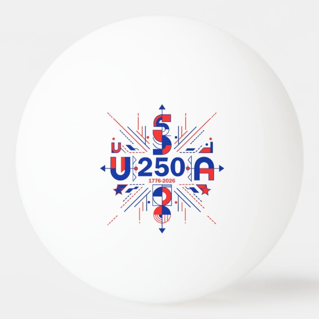 Bolinha De Ping Pong America’s 250th anniversary (Frente)