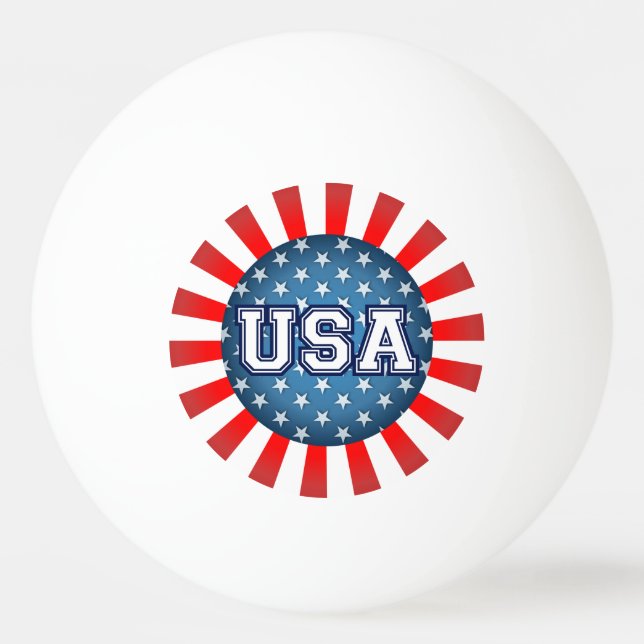 Bolinha De Ping Pong Americano (Frente)