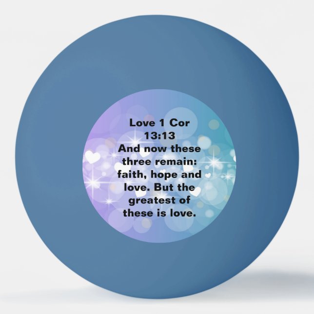 Bolinha De Ping Pong Amor (Frente)