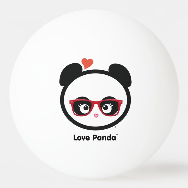 Bolinha De Ping Pong Amor Panda® (Frente)