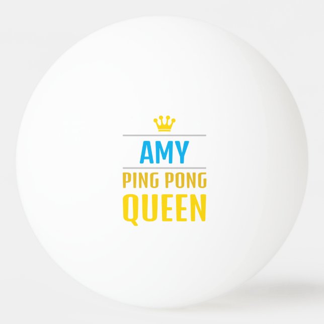 Bolinha De Ping Pong Amy (Frente)