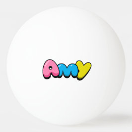 Bolinha De Ping Pong Amy