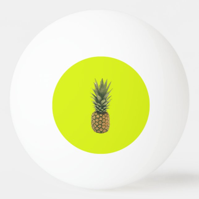 Bolinha De Ping Pong Ananás doce (Verso)