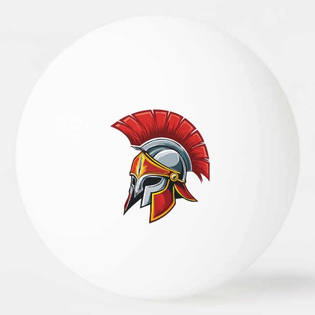 Bolinha De Ping Pong Ancient Greek Corinthian helmet (Frente)