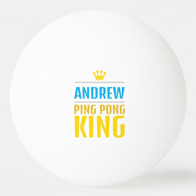 Bolinha De Ping Pong Andrew (Frente)