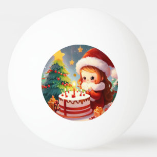 Bolinha De Ping Pong Aniversário de Natal (1)