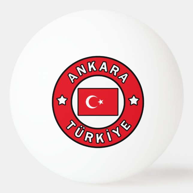 Bolinha De Ping Pong Ankara Türkiye (Frente)