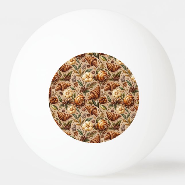 Bolinha De Ping Pong Ansiando Croissants (Frente)
