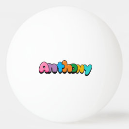 Bolinha De Ping Pong Anthony