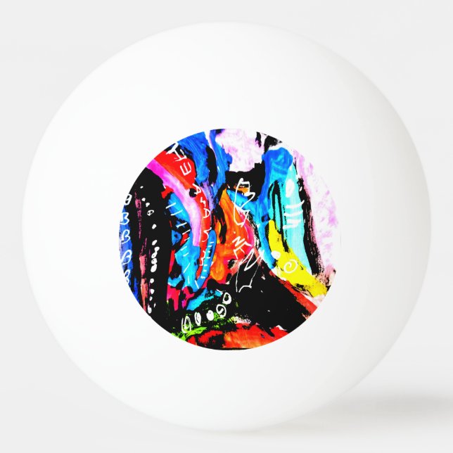 Bolinha De Ping Pong Arcos misturados (Frente)