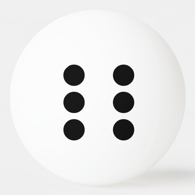 Bolinha De Ping Pong Arroz 6 (Verso)