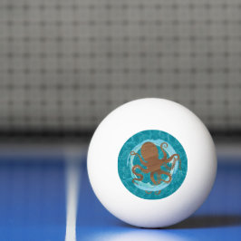 Bolinha De Ping Pong Arte Costeira do Polvo