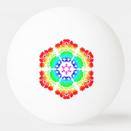 Bolinha De Ping Pong Arte popular polonesa - padrão dos bordados florai