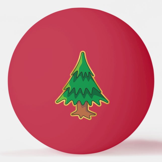 Bolinha De Ping Pong árvore de Natal (Frente)