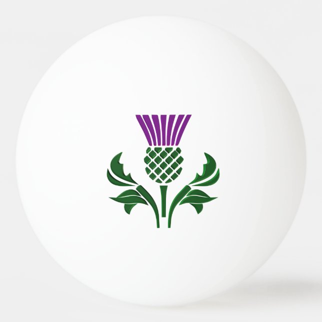 Bolinha De Ping Pong Astro de emblema escocês (Frente)