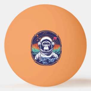 Bolinha De Ping Pong Astronauta do Macaco Espacial