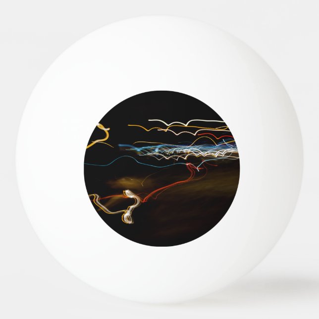 Bolinha De Ping Pong atirador negro (Frente)