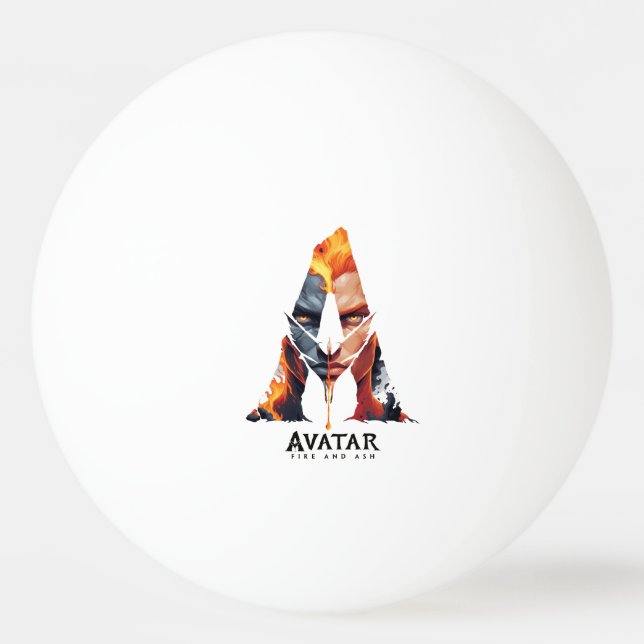 Bolinha De Ping Pong Avatar: Fire and Ash (Frente)