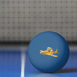 Bolinha De Ping Pong Aventura Voadora com Cachorro