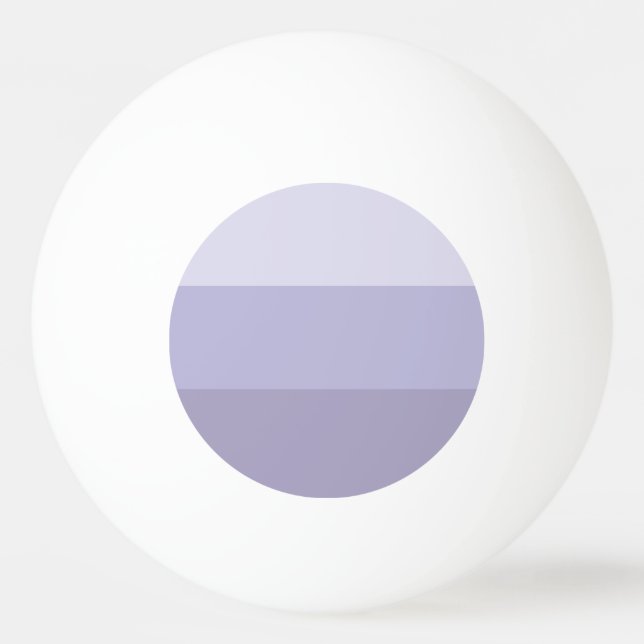 Bolinha De Ping Pong Azul com barra riscada (Frente)