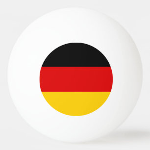 Bolinha De Ping Pong bandeira alemã