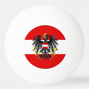 Bolinha De Ping Pong Bandeira austríaca