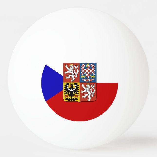 Bolinha De Ping Pong Bandeira checa (Frente)