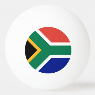 Bolinha De Ping Pong Bandeira da África do Sul