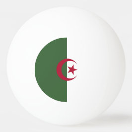 Bolinha De Ping Pong Bandeira da Argélia
