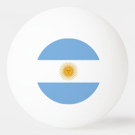 Bolinha De Ping Pong Bandeira da Argentina