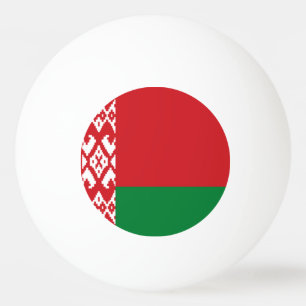 Bolinha De Ping Pong Bandeira da Bielorrússia
