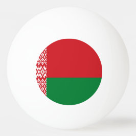Bolinha De Ping Pong Bandeira da Bielorrússia