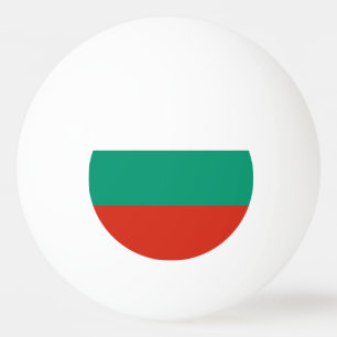 Bolinha De Ping Pong Bandeira da Bulgária