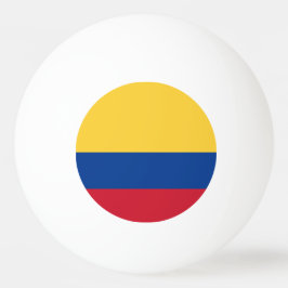 Bolinha De Ping Pong bandeira da Colômbia