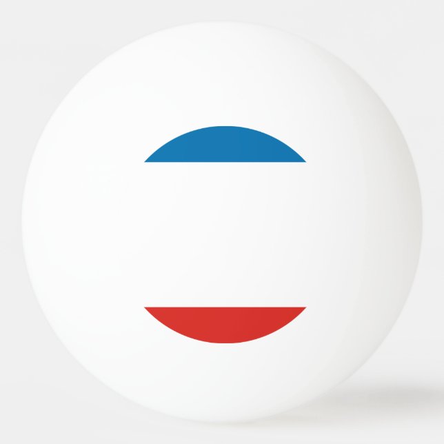 Bolinha De Ping Pong Bandeira da Crimeia (Frente)