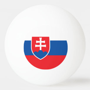 Bolinha De Ping Pong Bandeira da Eslováquia