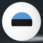 Bolinha De Ping Pong Bandeira da Estônia<br><div class="desc">Bandeira da Estônia</div>