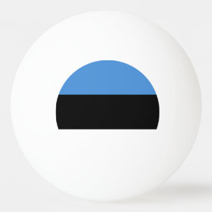 Bolinha De Ping Pong Bandeira da Estônia