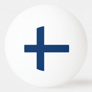 Bolinha De Ping Pong Bandeira da Finlândia